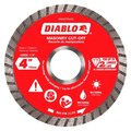 Diablo 4-1/2 in. D Diamond Masonry Cut-Off Disc DMADT0450